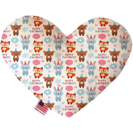 Mirage Pet Products 8 in. Birthday Buddies Heart Dog Toy 1203-TYHT8